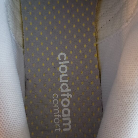 Adidas Grand Court White Sneakers w/ Black Stripes Women’s Size 8 - Picture 14 of 16